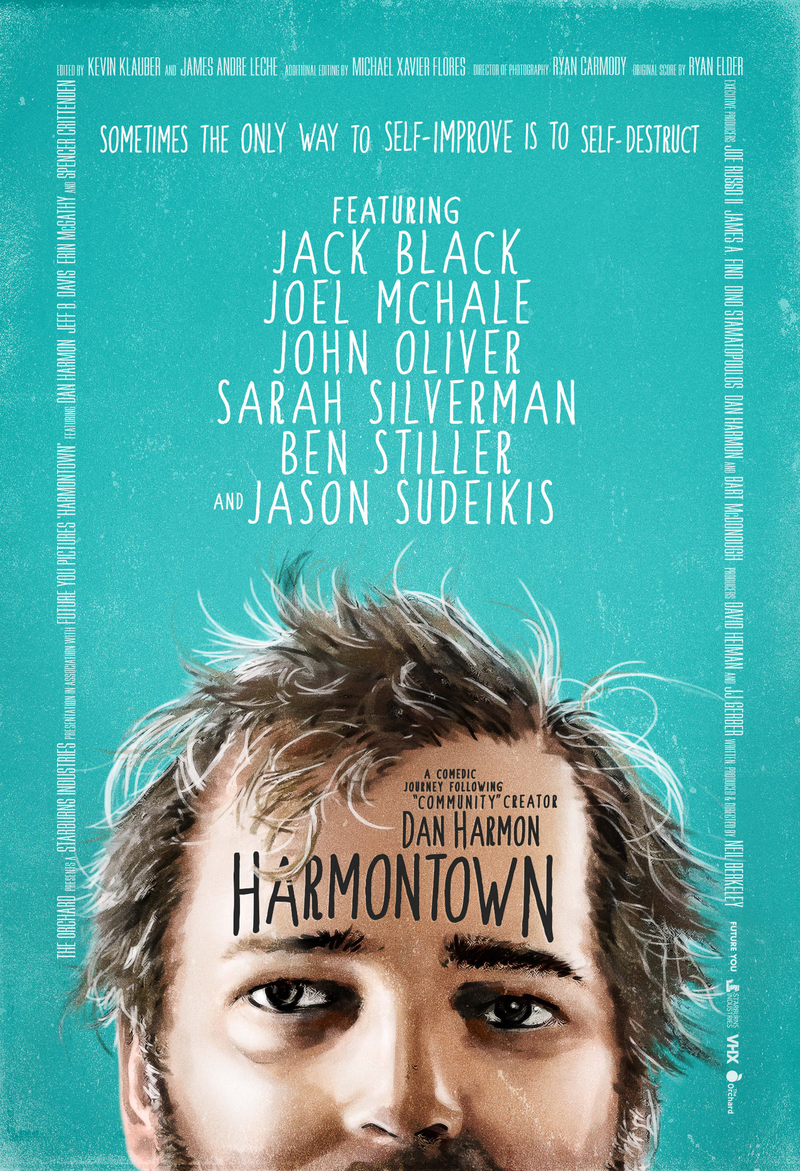 Illustration for article titled Here’s an exclusive first look at the Harmontown poster